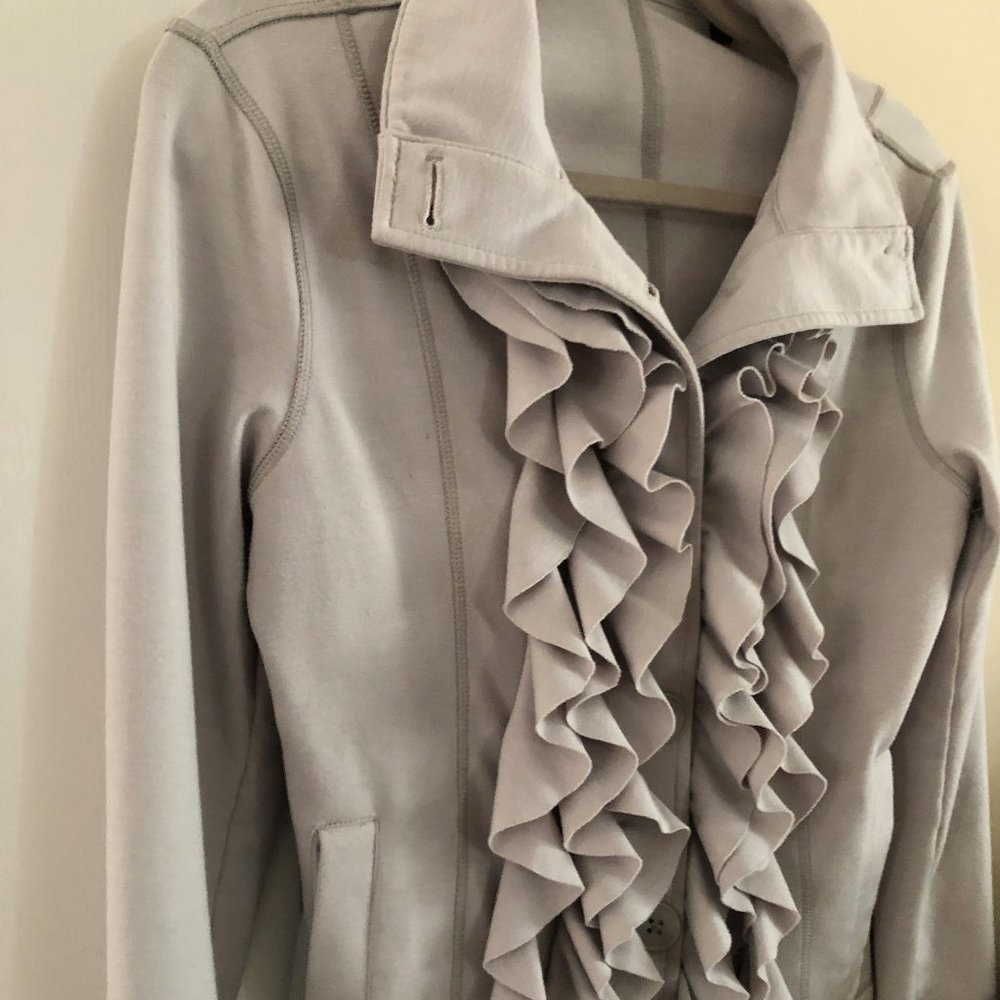Neiman Marcus Ruffled Jacket - Picture 5 of 10
